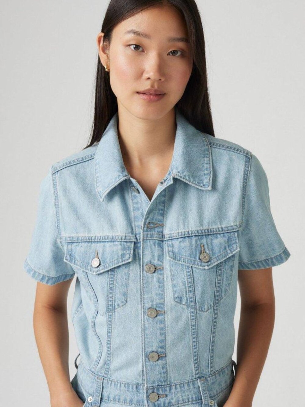 Levi's Women Forgotten Dream Type Iii Jumpsuit Size L NWT 89$+TAX - Picture 3 of 8